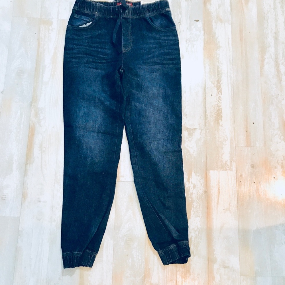 Boys denim joggers